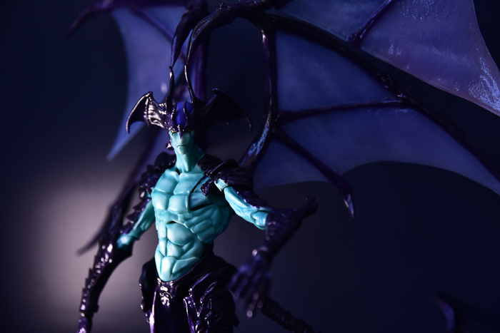 ツバキアキラが撮った、韮沢靖さんデザインのヴァリアブルアクションヒーローズ デビルマン Ver.Nirasawa2016。