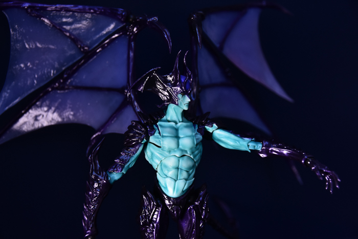 ツバキアキラが撮った、韮沢靖さんデザインのヴァリアブルアクションヒーローズ デビルマン Ver.Nirasawa2016。