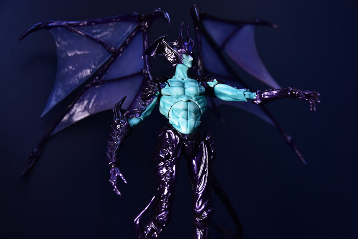 ツバキアキラが撮った、韮沢靖さんデザインのヴァリアブルアクションヒーローズ デビルマン Ver.Nirasawa2016。