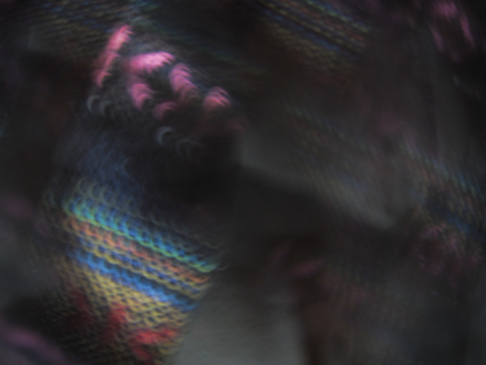 ツバキアキラがOlympus PEN Lite E-PL7に宝石レンズのIlluminarレンズをつけて撮った、抽象画のような写真。